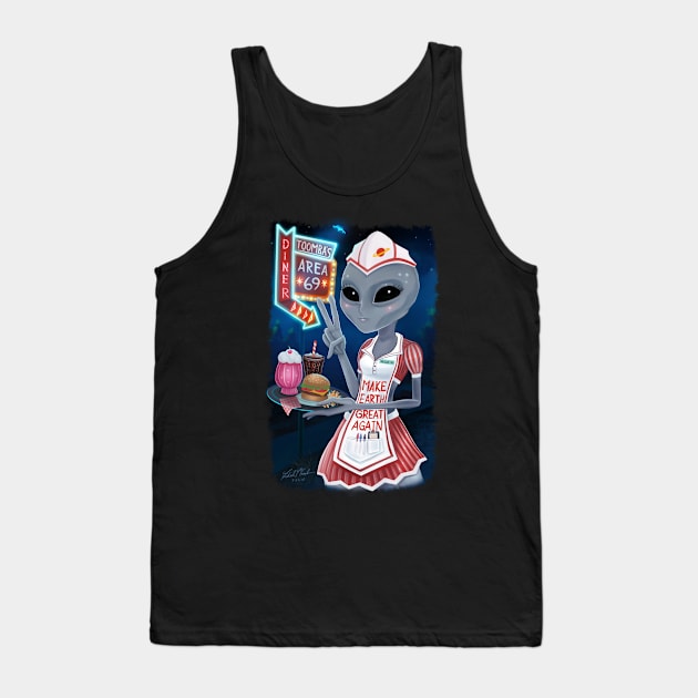 Make Earth Great Again Tank Top by iampoolboy